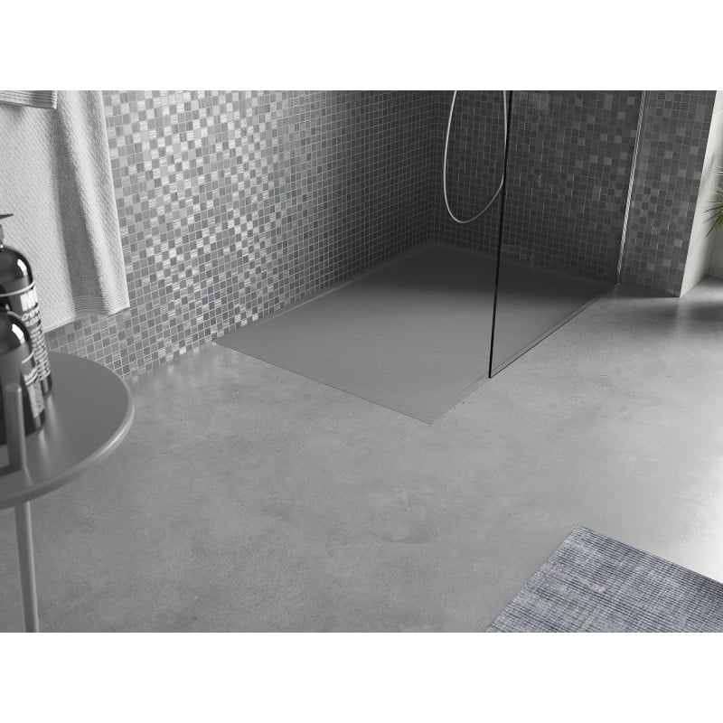 Mexen Amon base de duche retangular SMC 120 x 90 cm, cinza - 4F619012