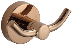 Mexen Remo Doppelhaken für Handtuch, Roségold - 70507352-60