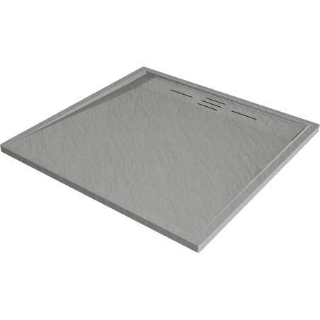 Mexen Amon ruudukujuline dušialus SMC 90 x 90 cm, hall - 4F619090