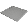 Mexen Amon square shower tray SMC 90 x 90 cm, grey - 4F619090