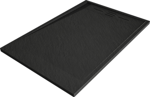 Mexen Amon ristkülikukujuline SMC 120 x 70 cm dušialus, must - 4F707012