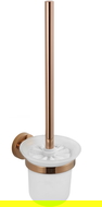 Mexen Remo toiletborstel, rose goud - 7050750-60