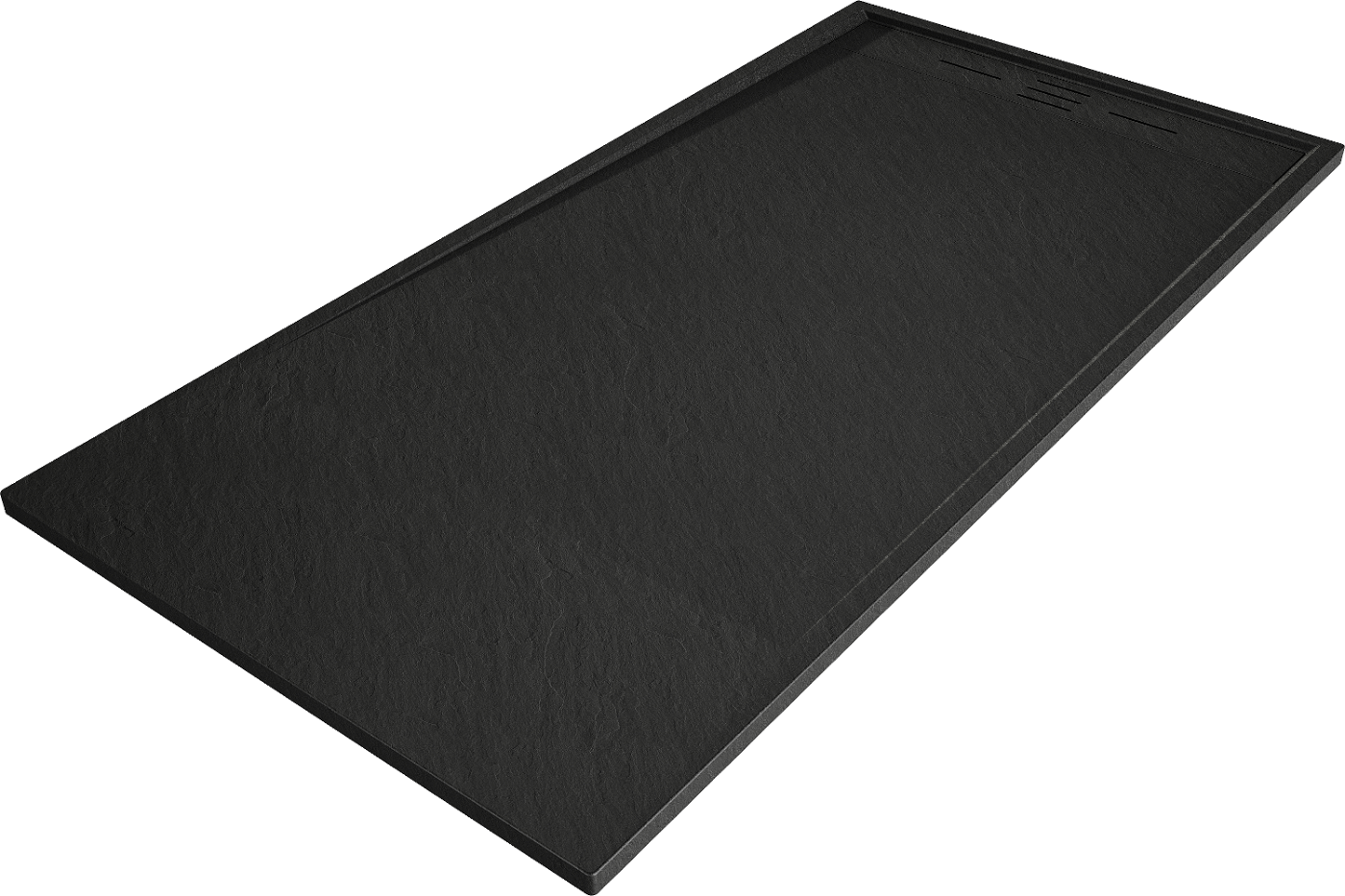 Mexen Amon brodzik prostokątny SMC 140 x 70 cm, czarny - 4F707014