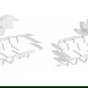 Mexen Remo zeepschaal, wit - 7050751-20