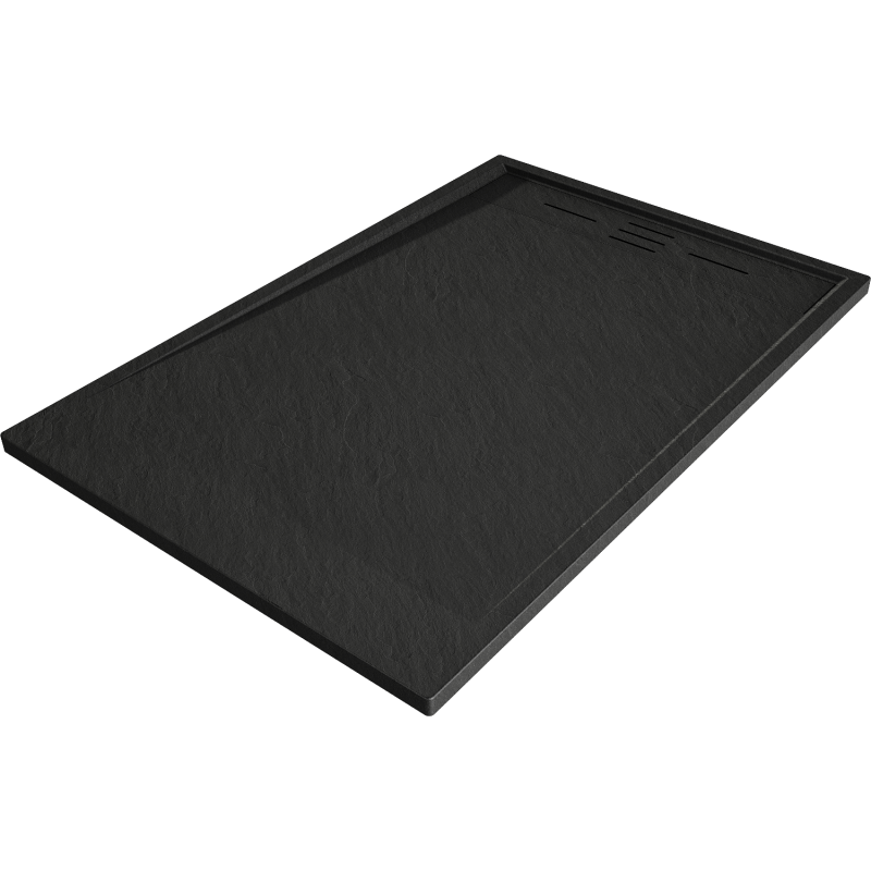 Mexen Amon plato de ducha rectangular SMC 120 x 80 cm, negro - 4F708012