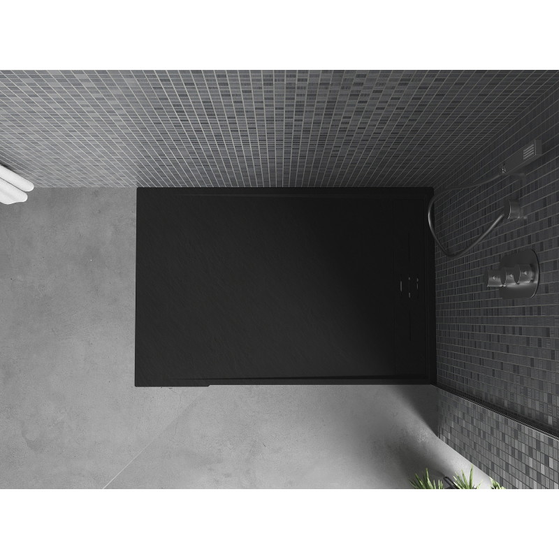 Mexen Amon ristkülikukujuline dušialus SMC 120 x 80 cm, must - 4F708012