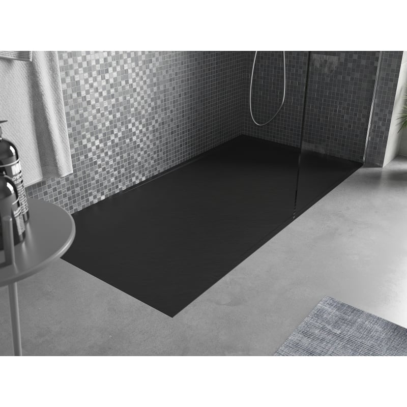 Mexen Amon rechthoekige SMC douchebak 150 x 80 cm, zwart - 4F708015