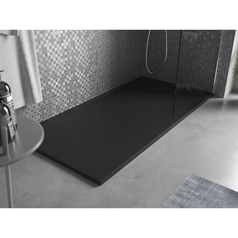 Mexen Amon ristkülikukujuline valamualus SMC 170 x 80 cm, must - 4F708017