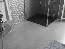 Mexen Amon brodzik kwadratowy SMC 80 x 80 cm, czarny - 4F708080