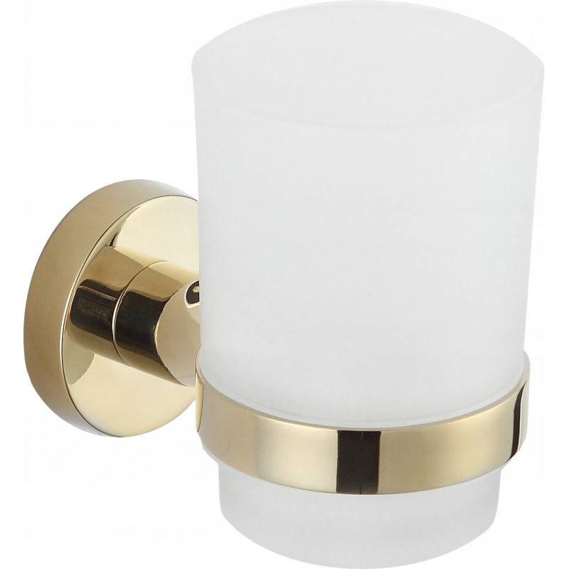 Mexen Remo copo para escovas de dentes, dourado - 7050738-50