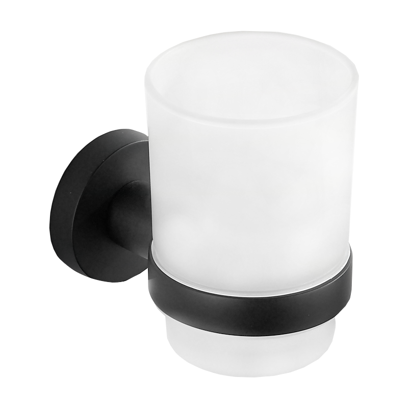 Mexen Remo tandenborstelbeker, zwart - 7050738-70