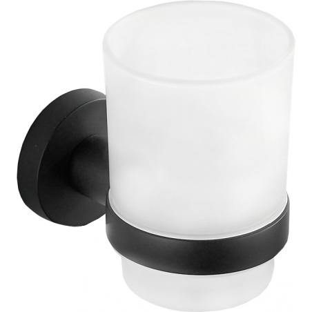 Mexen Remo tandenborstelbeker, zwart - 7050738-70