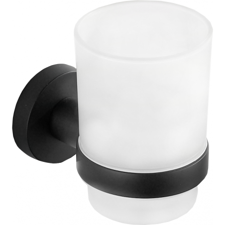 Mexen Remo tandenborstelhouder, zwart - 7050738-70
