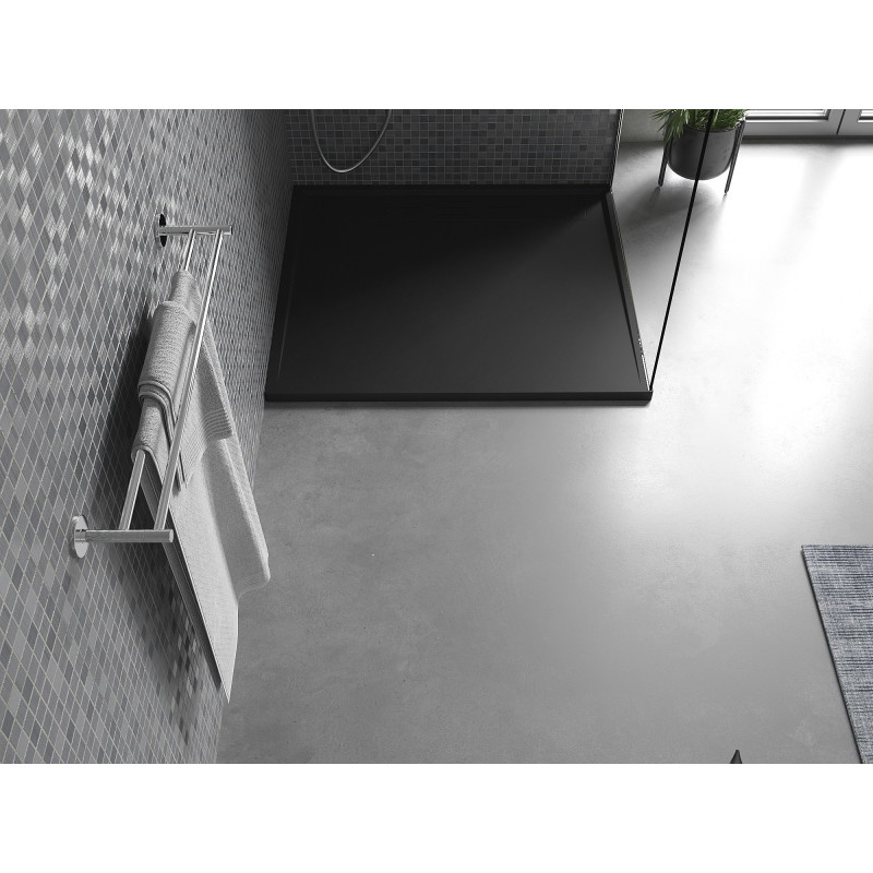 Mexen Amon ristkülikukujuline dušinurk SMC 100 x 90 cm, must - 4F709010