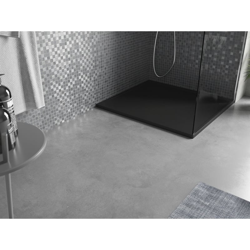 Mexen Amon ristkülikukujuline dušinurk SMC 100 x 90 cm, must - 4F709010