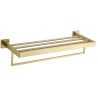 Mexen Vox towel shelf, gold - 707020-55