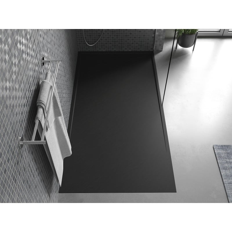 Mexen Amon rectangular shower tray SMC 170 x 90 cm, black - 4F709017