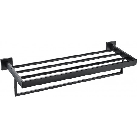 Mexen Vox étagère à serviette, noire - 707020-70