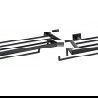 Mexen Vox estante para toallas, negro - 707020-70