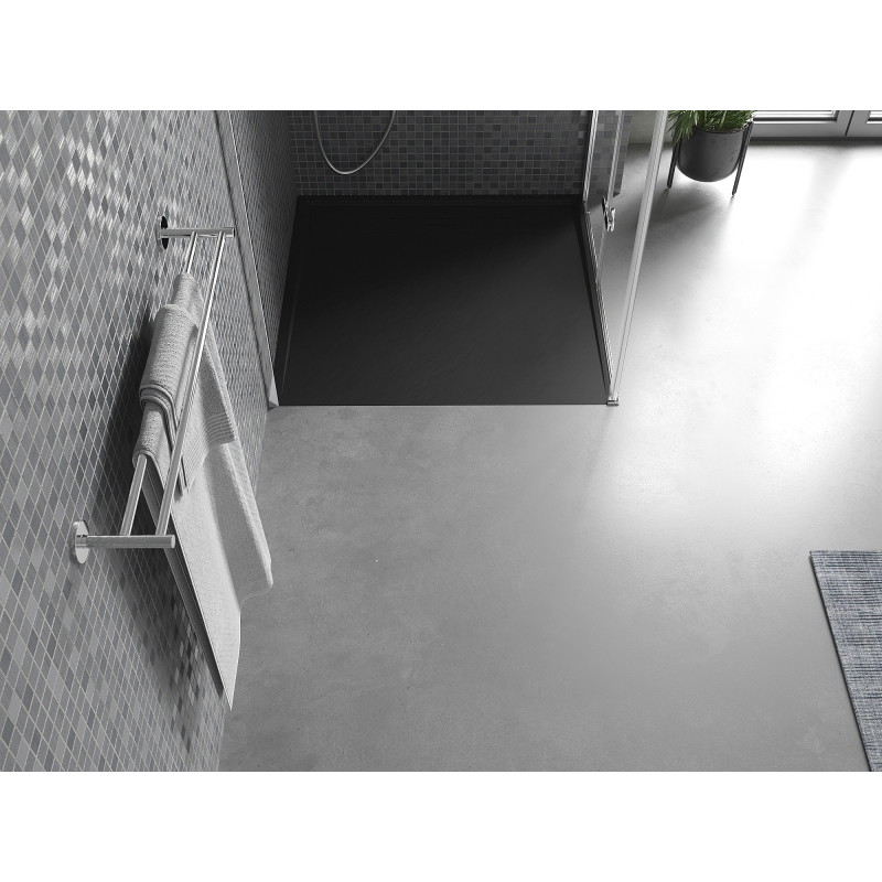Mexen Amon brodzik kwadratowy SMC 90 x 90 cm, czarny - 4F709090