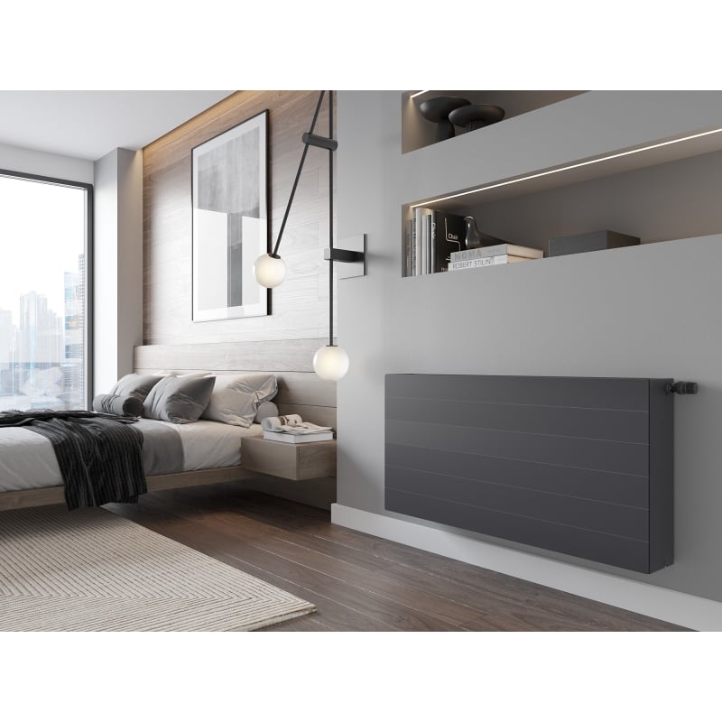 Mexen Line CCL33 grzejnik płytowy 600 x 1800 mm, podłączenie dolne środkowe, 3961 W, antracyt - W6C33L-060-180-66