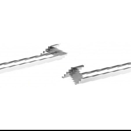 Mexen Vox perchero doble para toallas, cromo - 707025-00