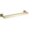 Mexen Vox double towel rack, gold - 707025-55