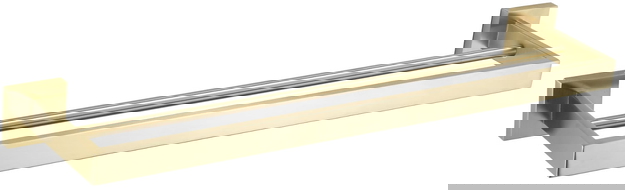 Mexen Vox double towel rack, gold - 707025-55