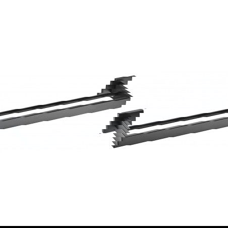 Mexen Vox double porte-serviettes noir - 707025-70