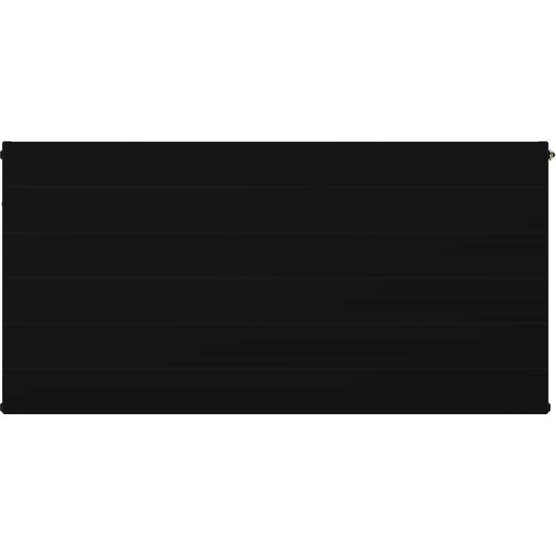 Mexen CCL11 Plattvärmarradiator 300 x 900 mm, nedre mittanslutning, 409 W, svart - W6C11L-030-090-70