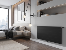 Mexen Line CCL11 radiateur plat 300 x 1400 mm, raccordement inférieur central, 637 W, noir - W6C11L-030-140-70