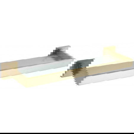 Mexen Vox piekaramais stikla plaukts, zelta - 707037-55