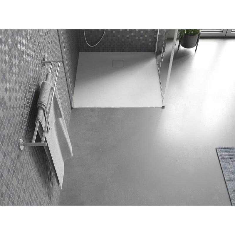 Mexen Bert quadratische Duschwanne SMC 80 x 80 cm, weiß - 4K108080