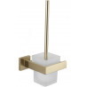 Mexen Vox Toilettenbürste, gebürstetes Gold - 707050-55