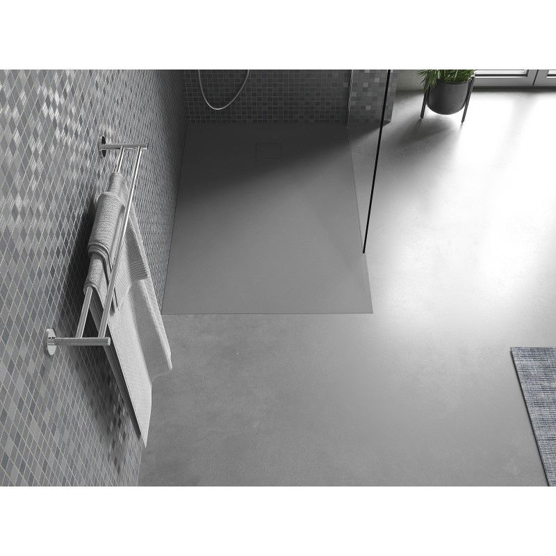 Mexen Bert rectangular shower tray SMC 120 x 80 cm, grey - 4K618012