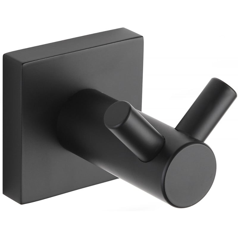 Mexen doppelter Handtuchhaken, schwarz - 7081835-70