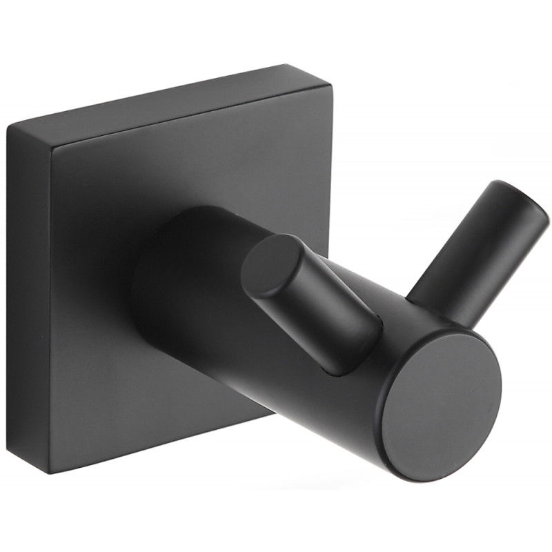 Mexen double towel hook, Black - 7081835-70