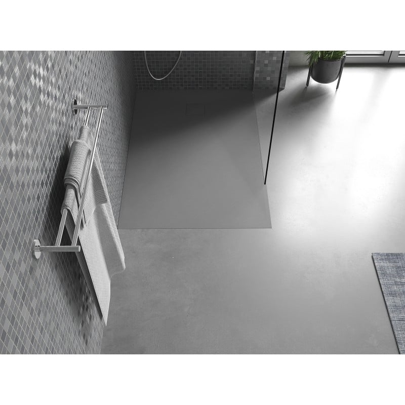 Mexen Bert rectangular shower tray SMC 120 x 90 cm, grey - 4K619012