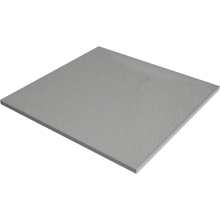 Mexen Bert brodzik kwadratowy SMC 90 x 90 cm, szary - 4K619090