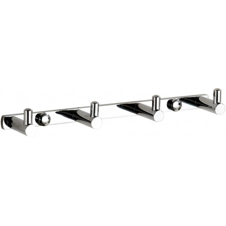 Mexen viervoudige handdoekhaak, chroom - 709164-00