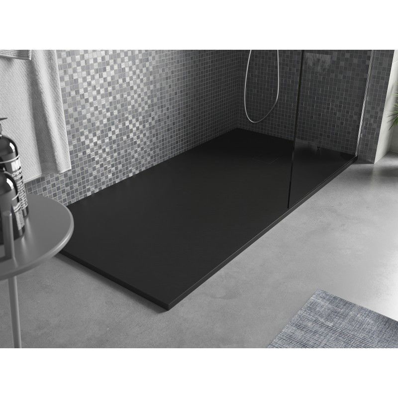 Mexen Bert base de duche retangular SMC 150 x 80 cm, preto - 4K708015