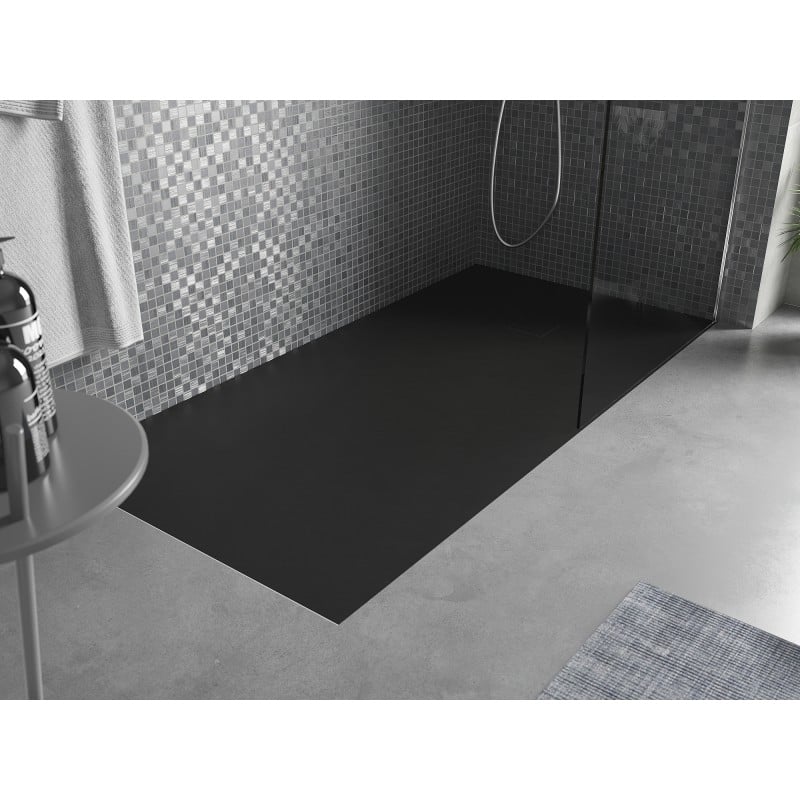 Mexen Bert rectangular shower tray SMC 160 x 80 cm, black - 4K708016