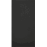 Mexen Bert Rechteckiger Duschbereich SMC 180 x 80 cm, schwarz - 4K708018