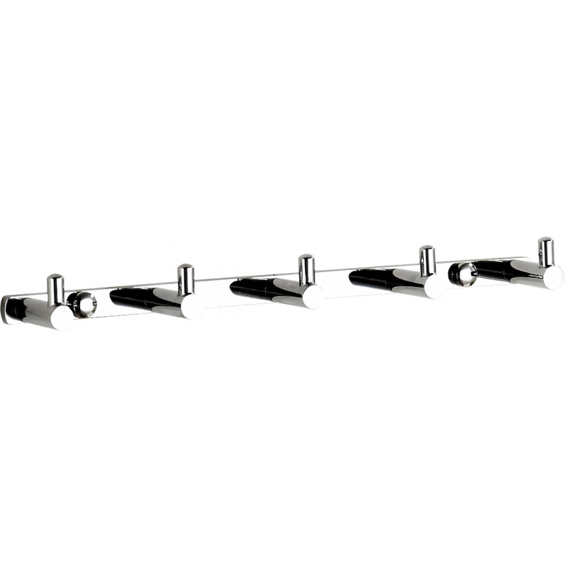 Mexen gancho para toalha com cinco suportes, cromado - 709165-00
