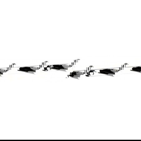 Mexen pyyheteline viidellä pidikkeellä, kromi - 709165-00