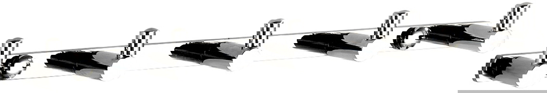 Mexen Inny dvieļu āķis ar pieciem turētājiem, hroms - 709165-00