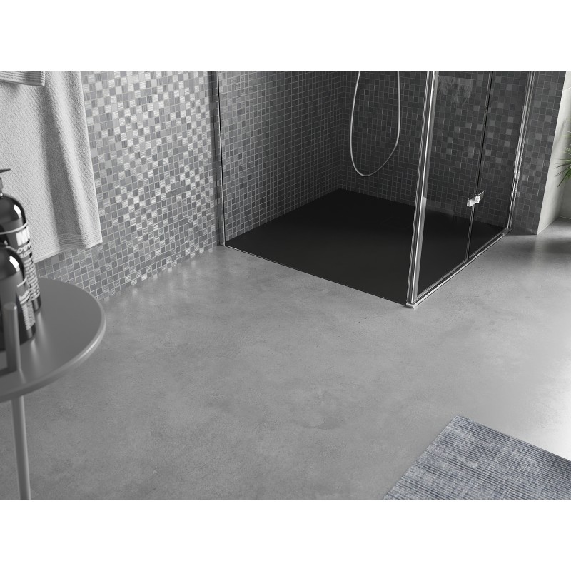 Mexen Bert brodzik kwadratowy SMC 90 x 90 cm, czarny - 4K709090