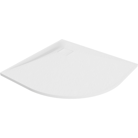 Mexen Bert halvrund duschkar SMC 80 x 80 cm, vit - 4KR108080