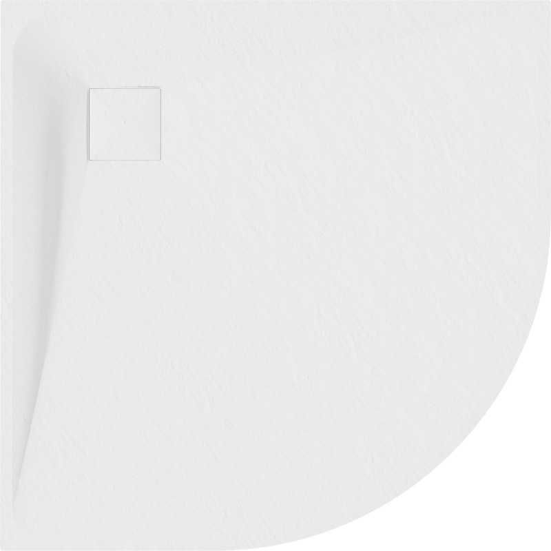 Mexen Bert poolringikujuline SMC dušialus 80 x 80 cm, valge - 4KR108080