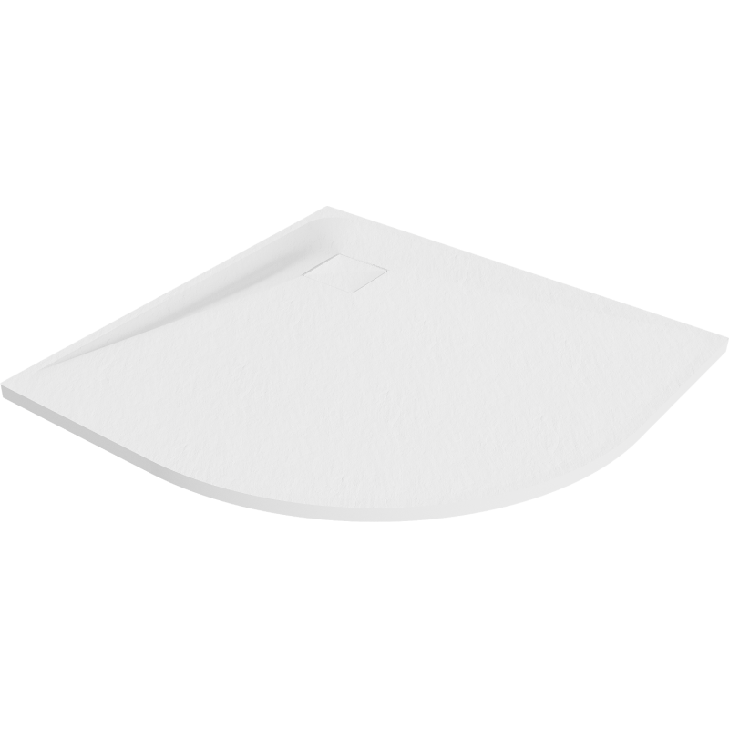 Mexen Bert halfronde douchebak SMC 90 x 90 cm, wit - 4KR109090